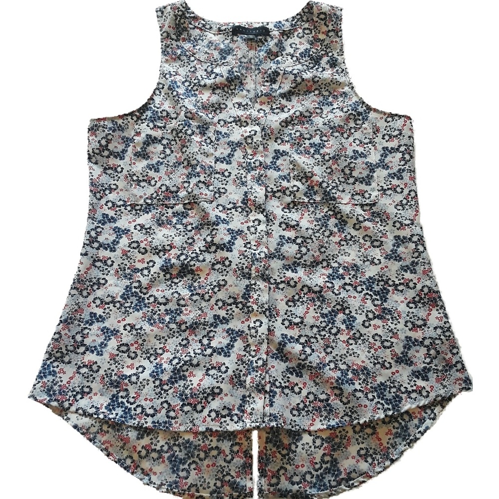 Anthro / Sanctuary | Floral Sleeveless Top